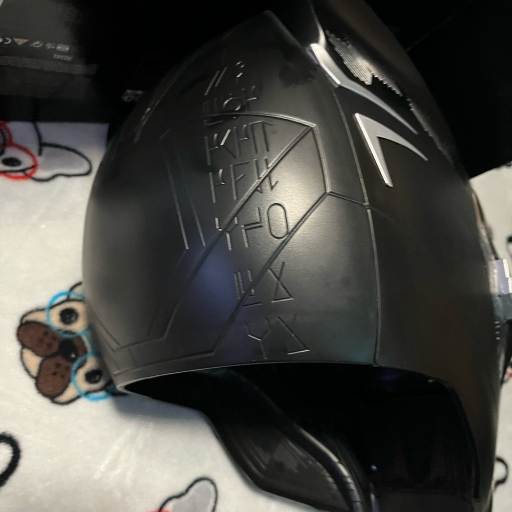Marvel Silver and Purple Black Panther Helmet - Picture 8 of 12
